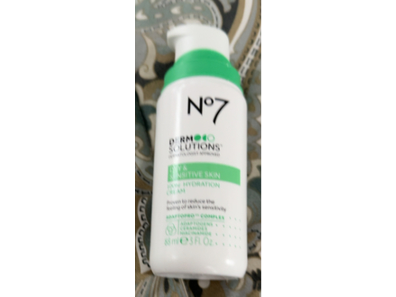 No7 Derm Solutions Hydrating Face Cream, 3 fl oz/88 mL