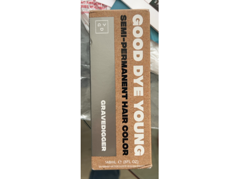 Good Dye Young Semi-Permanent Hair Color, Gravedigger, 5 fl oz/148 mL