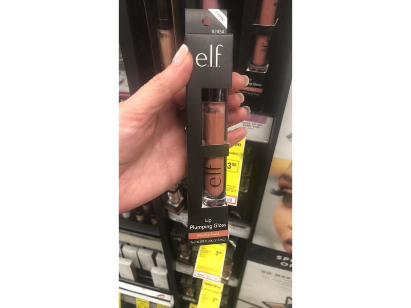 e.l.f. Cosmetics Lip Plumping Gloss, Mocha Twist, .09 oz