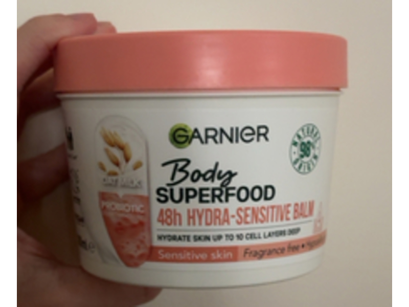 Garnier Body Superfood Hydra Sensitive Balm, 300 mL