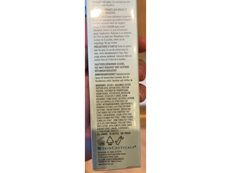 SkinCeuticals Phyto Corrective Essence Mist, Correct, 1.7 fl oz/50 mL