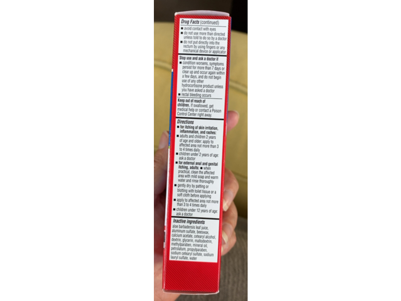 Cortizone-10 Maximum Strength Anti - Itch Creme, Soothing Aloe, 1 oz/28 g