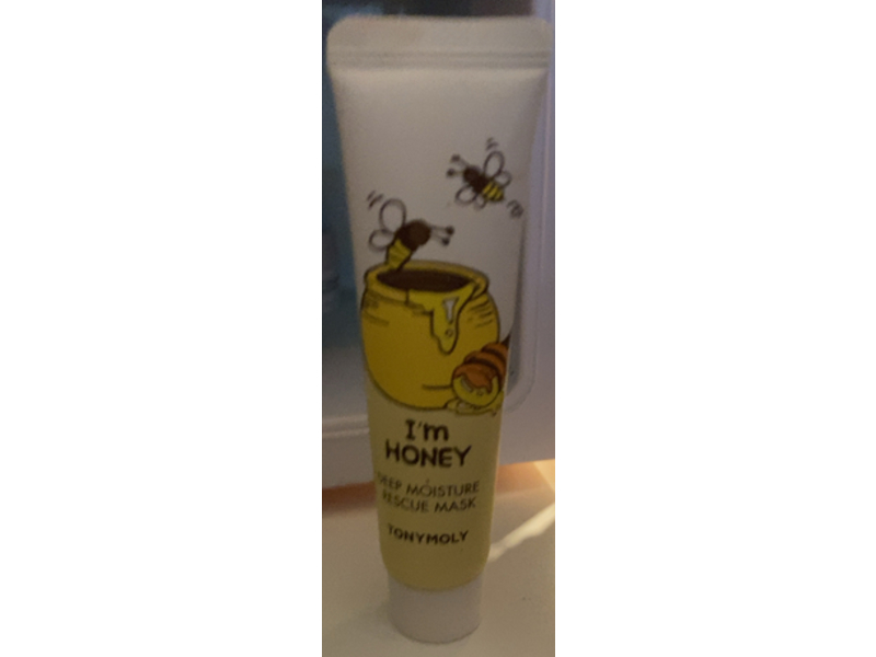 TonyMoly Deep Moisture Rescue Mask, I'm Honey, 1.01 fl oz/30 mL
