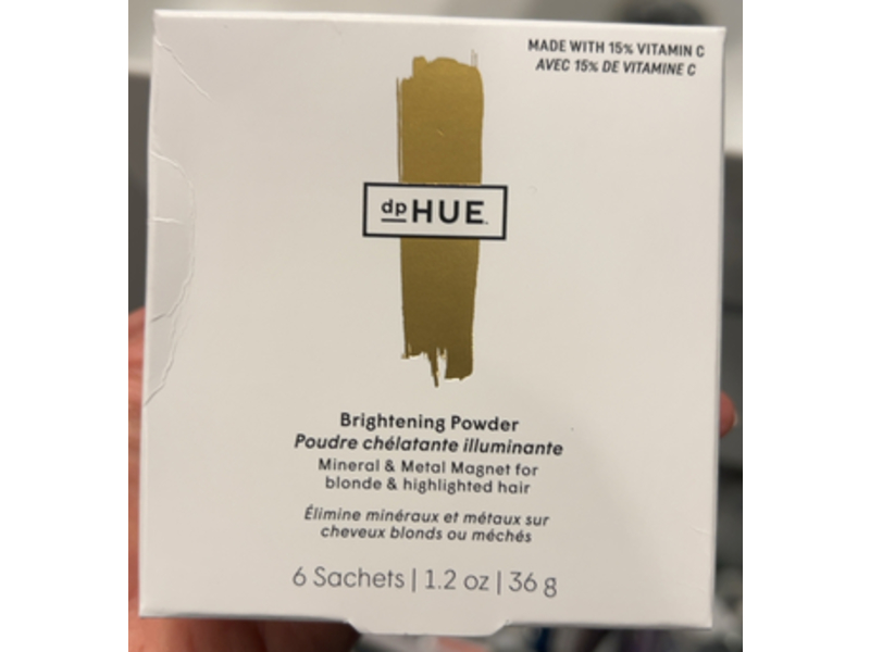 dpHue Blonde & Highlighted Hair Brightening Powder, 0.2 oz/6.0 g, 6 Count