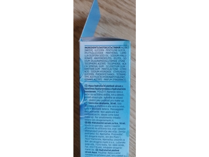 Balea Aqua Hydrating Serum, 30 mL