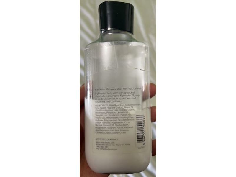Bath & Body Works Body Lotion, Teakwood, 8 fl oz/236 mL