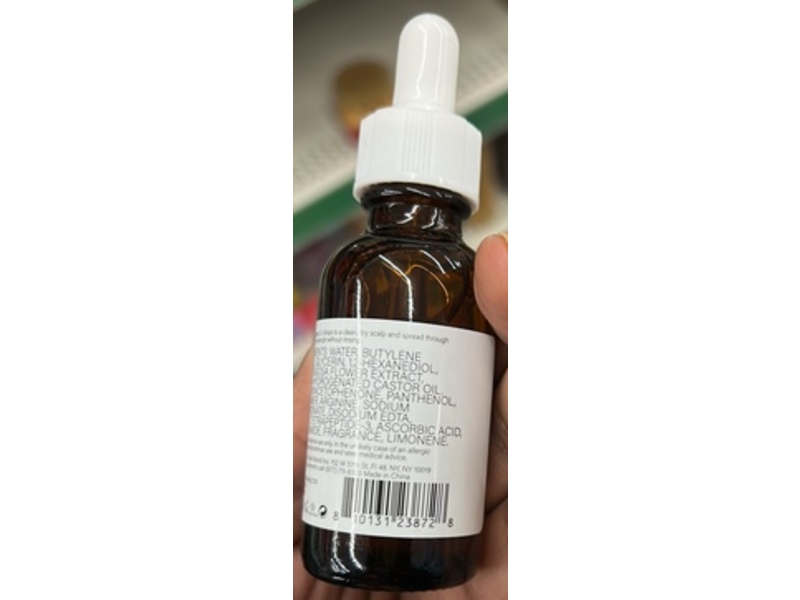 Amber Glow Multi-Peptide Hair Serum, 1.01 fl oz/30 mL