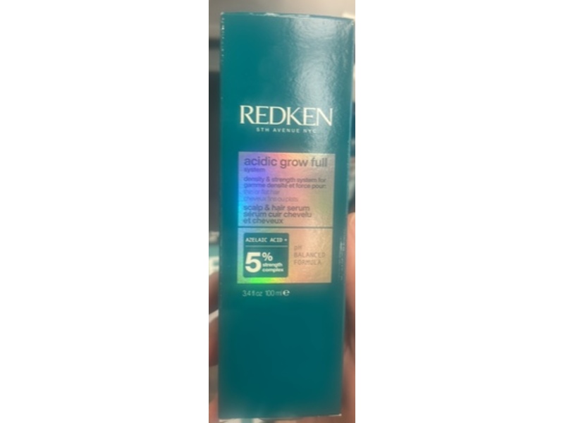 Redken Acidic Grow Full System Scalp & Hair Serum, 3.4 fl oz/100 mL