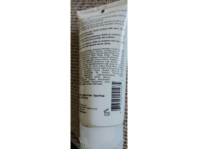 Hempz Fresh Fusions Herbal Hand Cream, Wild Flowers & Chamomile, 3 fl oz/89 mL