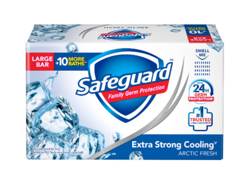 Safeguard Extra Strong Cooling Bar Soap, Arctic Fresh