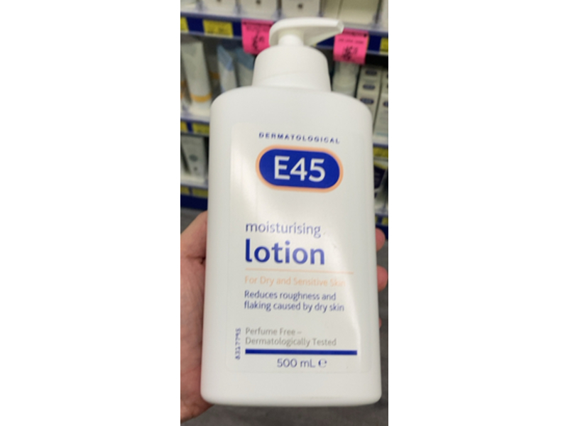 E45 Moisturising Lotion, 500 mL