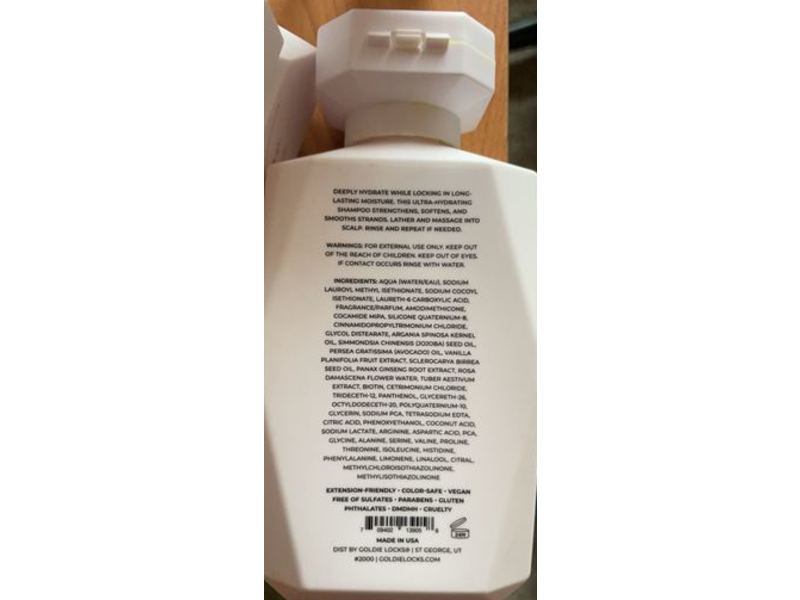 Goldie Locks Ultra Hydrating Signature Shampoo, 8.45 fl oz/250 mL