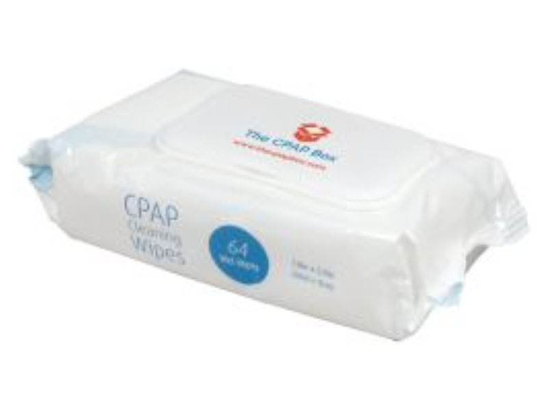The CPAP Box CPAP Mask Cleaning Wipes, 64 Count