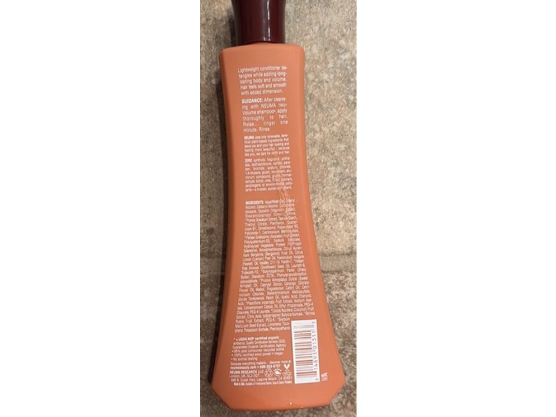 Neuma Neu Volume Conditioner, 8.5 oz/250 mL