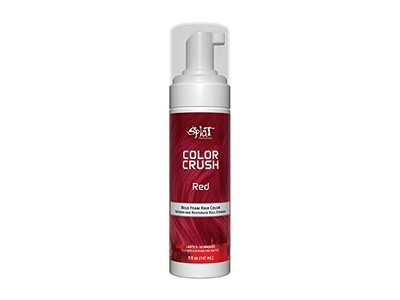 Splat Color Crush Bold Foam Hair Color, Red, 5 fl oz/147 mL