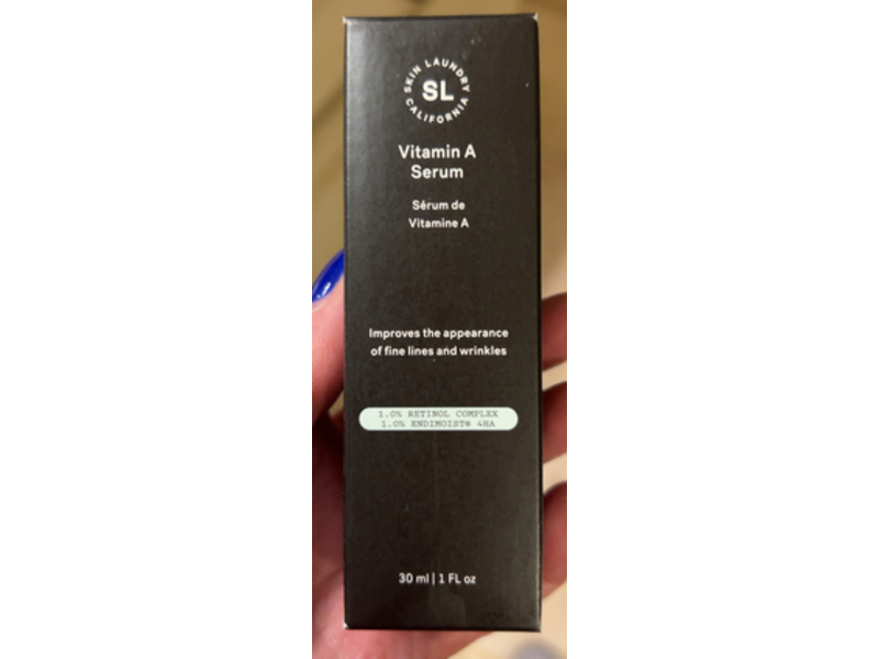 Skin Laundry Vitamin A Serum, Retinol Complex 1.0% + Endomoist 4Ha 1.0%, 1 fl oz/30 mL