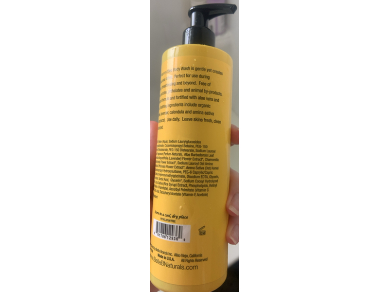 Bella B Mommy2Bee Body Wash, Fresh Scent,11 oz/312 g