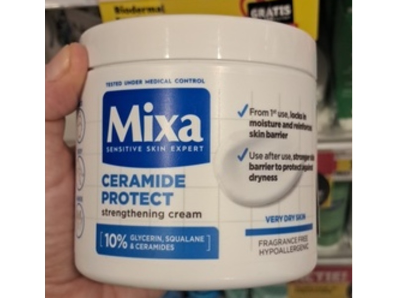 L'Oreal Paris Mixa Ceramide Protect Strengthening Cream, 400 mL