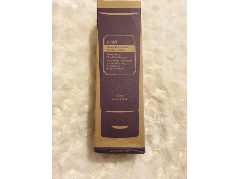 Klairs Supple Preparation All-Over lotion, 250 ml/8.45 oz