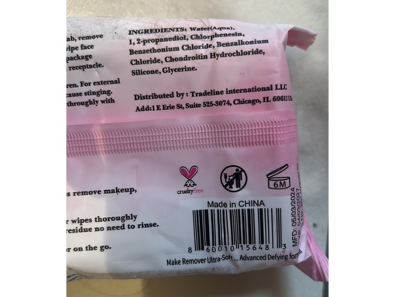 Mivida Makeup Remover Wipes, 25 Count