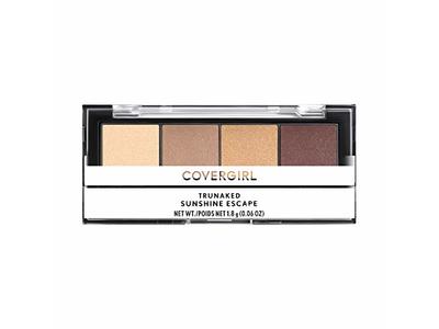 Covergirl Trunaked Quad Eyeshadow Palette, Sunshine Escape, 0.06 oz/1.8 g