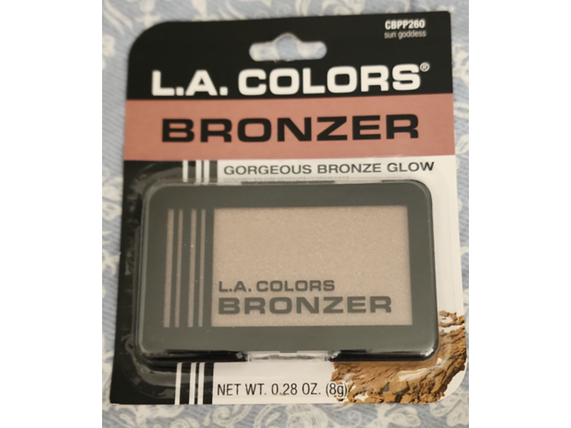 L.A. Colors Bronzer, CBPP260 Sun Goddess, 0.28 oz/8 g