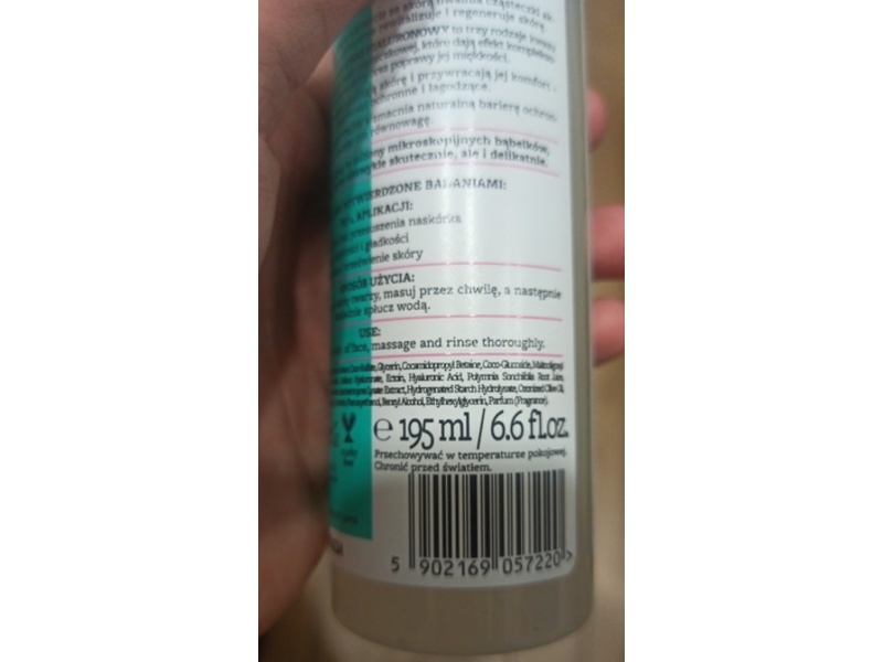 Bielenda Skin O3 Zone Moisturising Oxygenating Face Wash, 6.6 fl oz/195 mL