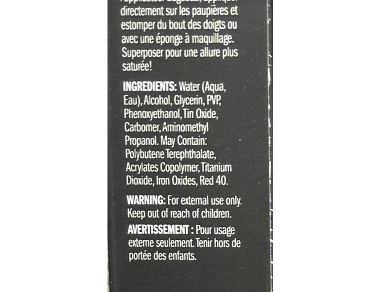 Glow Bloom Liquid Eye Shadow, Rose Gold, 0.1 fl oz/3 mL