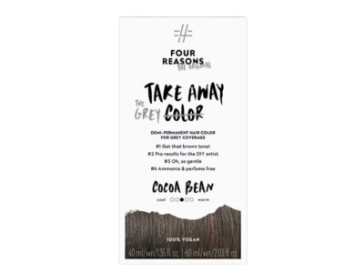 Four Reasons Take Away Color Demi-Permanent Hair Color Kit, Cocoa Bean-5.0 Brown