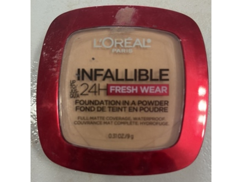 L'Oreal Paris Infallible Foundation In A Powder, Beige Sand, 0.31 oz/9 g