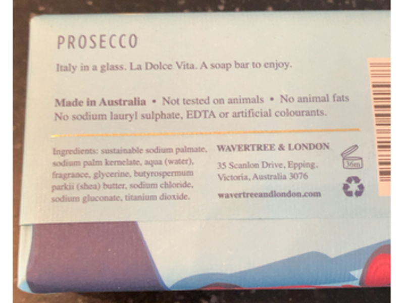 Wavertree & London Prosecco Soap, 200 g