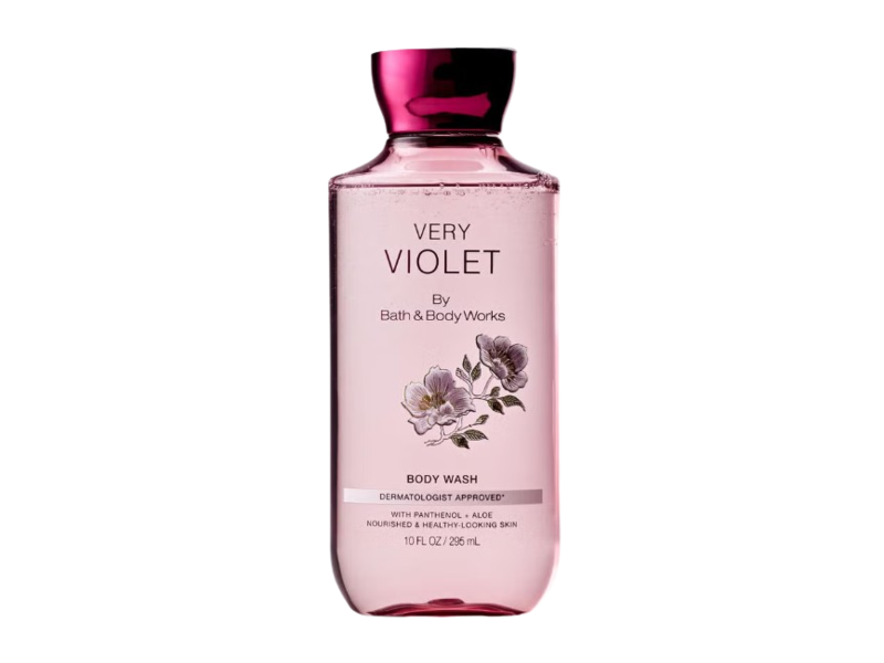 Bath & Body Works Body Wash, Very Violet, 10 fl oz/295 mL