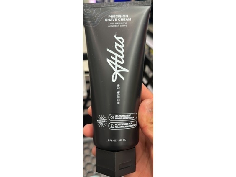 House Of Atlas Precision Shave Cream, 6 fl oz/177 mL