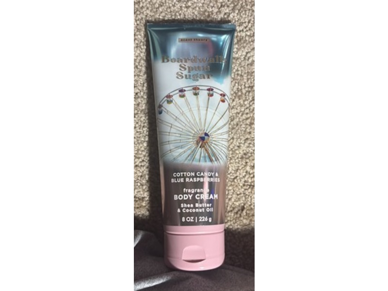 Scent Theory Boardwalk Spun Sugar Fragrance Body Cream, Cotton Candy & Blue Raspberries, 8 oz/226 g