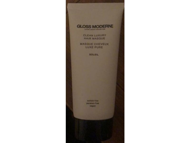 Gloss Moderne Clean Luxury Hair Masque Soleil, 3.4 fl oz / 100 mL