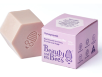 Beauty & The Bees Solid Shampoo Bar, Honeycomb, 100 g - Image 2