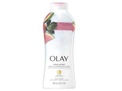 Olay Fresh Outlast Body Wash, Watermelon & Agave , 22 fl oz/650 mL