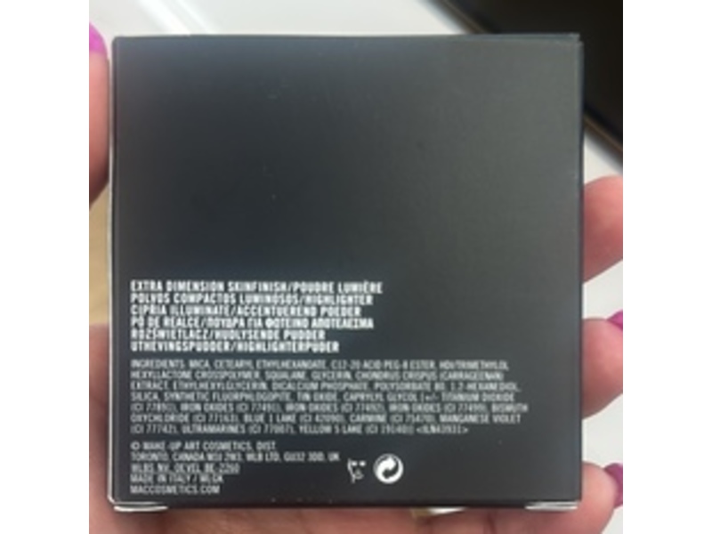 M.A.C Extra Dimension Skinfinish Highlighter, Oh Darling, 0.31 oz/9 g