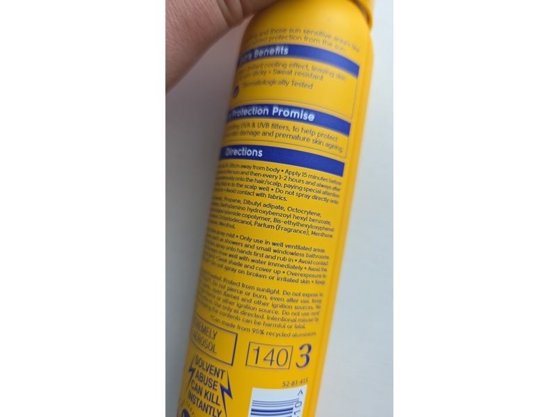 Boots Soltan Head & Scalp Clear & Cool Protect Suncare Mist, SPF 30, 100 mL