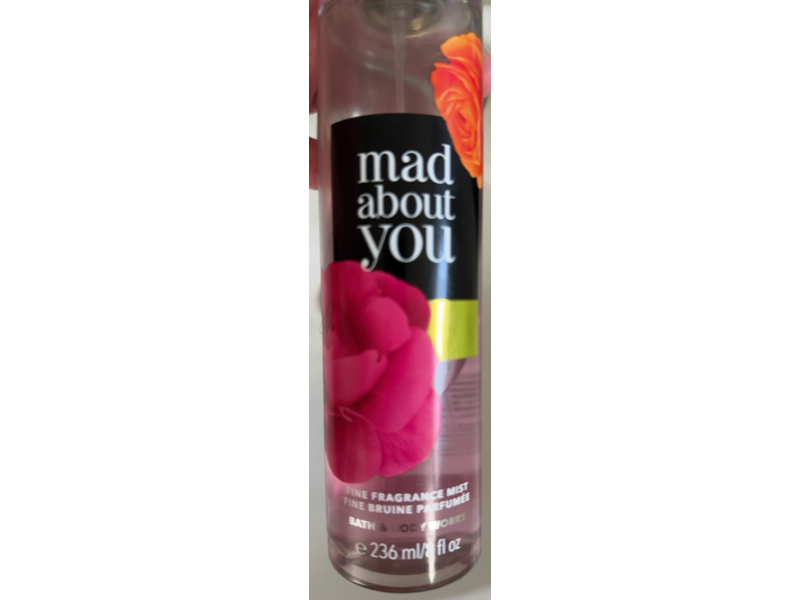 Bath & Body Works Fine Fragrance Mist, Mad About You, 8 fl oz/236 mL
