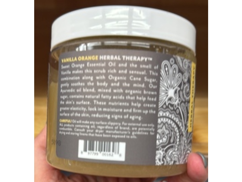 Soothing Touch Sugar Scrub, Vanilla Orange, 16 oz/454 g