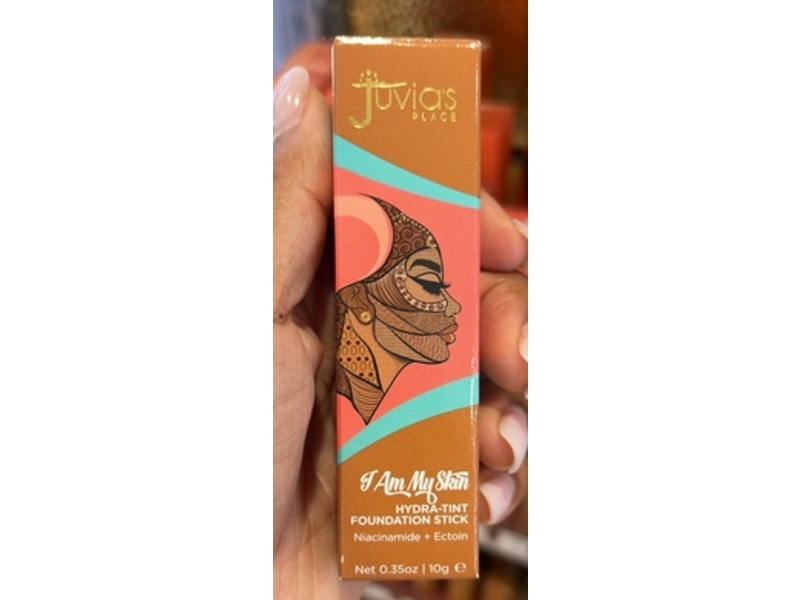 Juvia's Place I Am My Skin Hydra-Tint Foundation Stick, 10 Mozambique, 0.35 oz/10 g