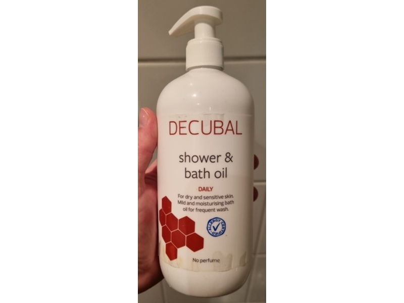 Decubal Daily Shower And Bath Oil, 500 mL