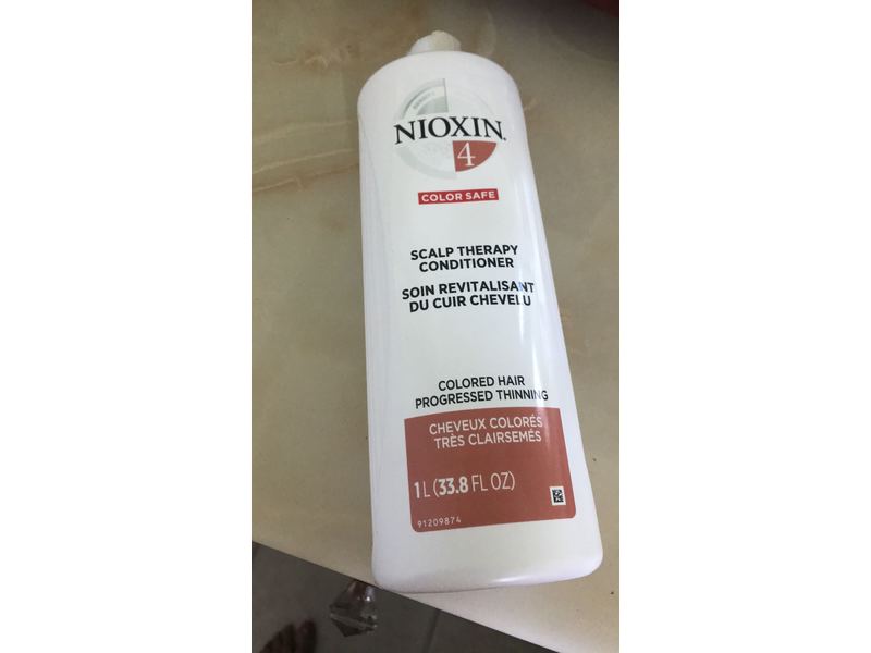 Nioxin 4 Scalp Therapy Conditioner, 33.8 fl oz/1L