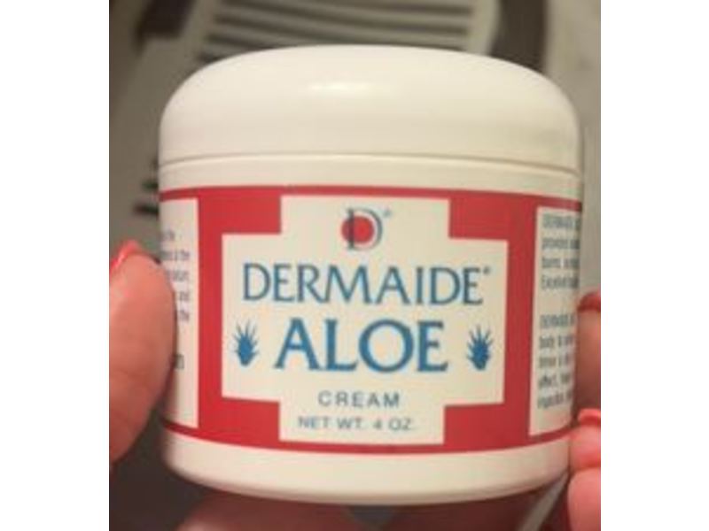 Dermaide Cream, Aloe, 4 oz