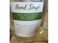 Rustic Strength Hand Soap, Unscented, 0.65 oz - thumbnail 2