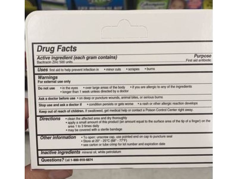 Up & Up Antibiotic First Aid Ointment, 0.5 oz/14.2 g
