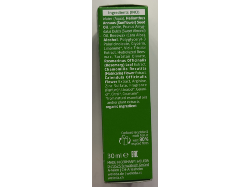 Weleda Skin Food Moisturising Cream, 30 mL