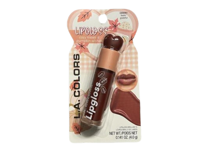 L.A. Colors Lipgloss, Feeling Grateful, 0.141 oz/4 g