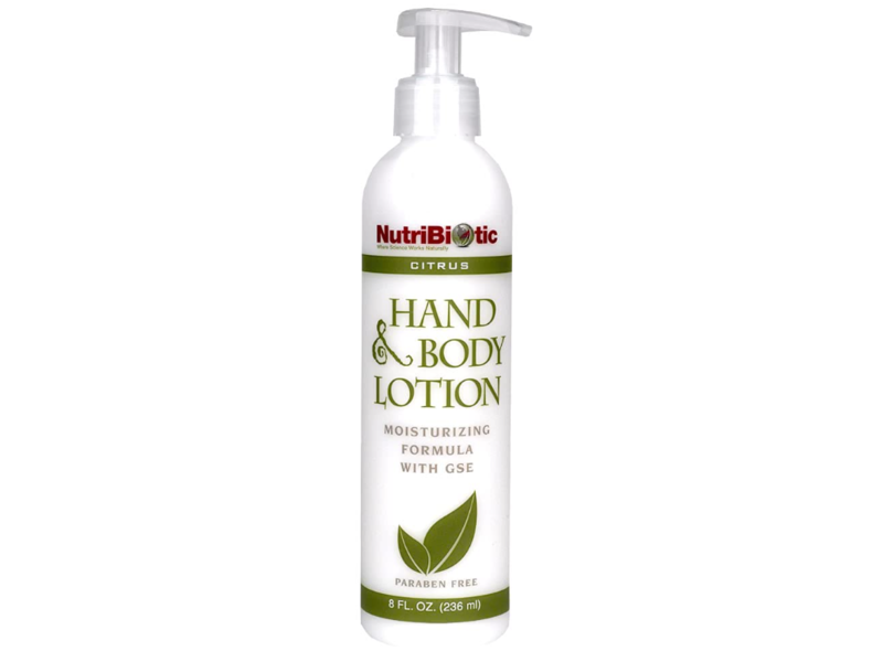 NutriBiotic Hand & Body Lotion, Citrus, 8 fl oz/236 mL